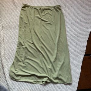 Vintage Elegant Green Women's Skirt